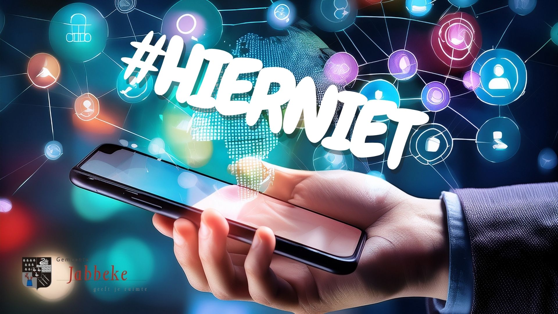 LOKAAL BESTUUR JABBEKE ONDERSCHRIJFT #HIERNIET